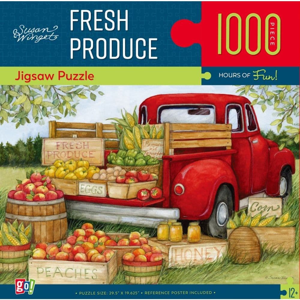 image GC Winget Fresh Produce 1000pc Puzzle Main Image