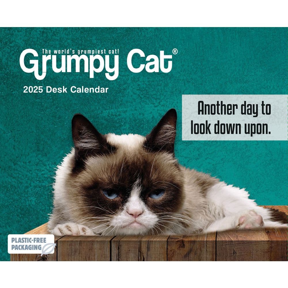 Grumpy Cat 2025 Desk Calendar