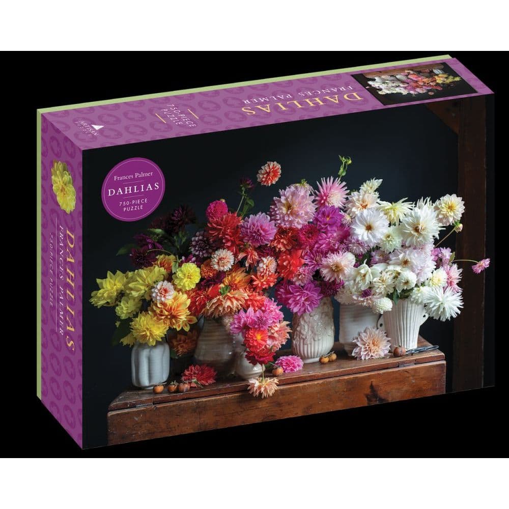 Dahlias 750pc Puzzle By Workman Publishing Calendars For All