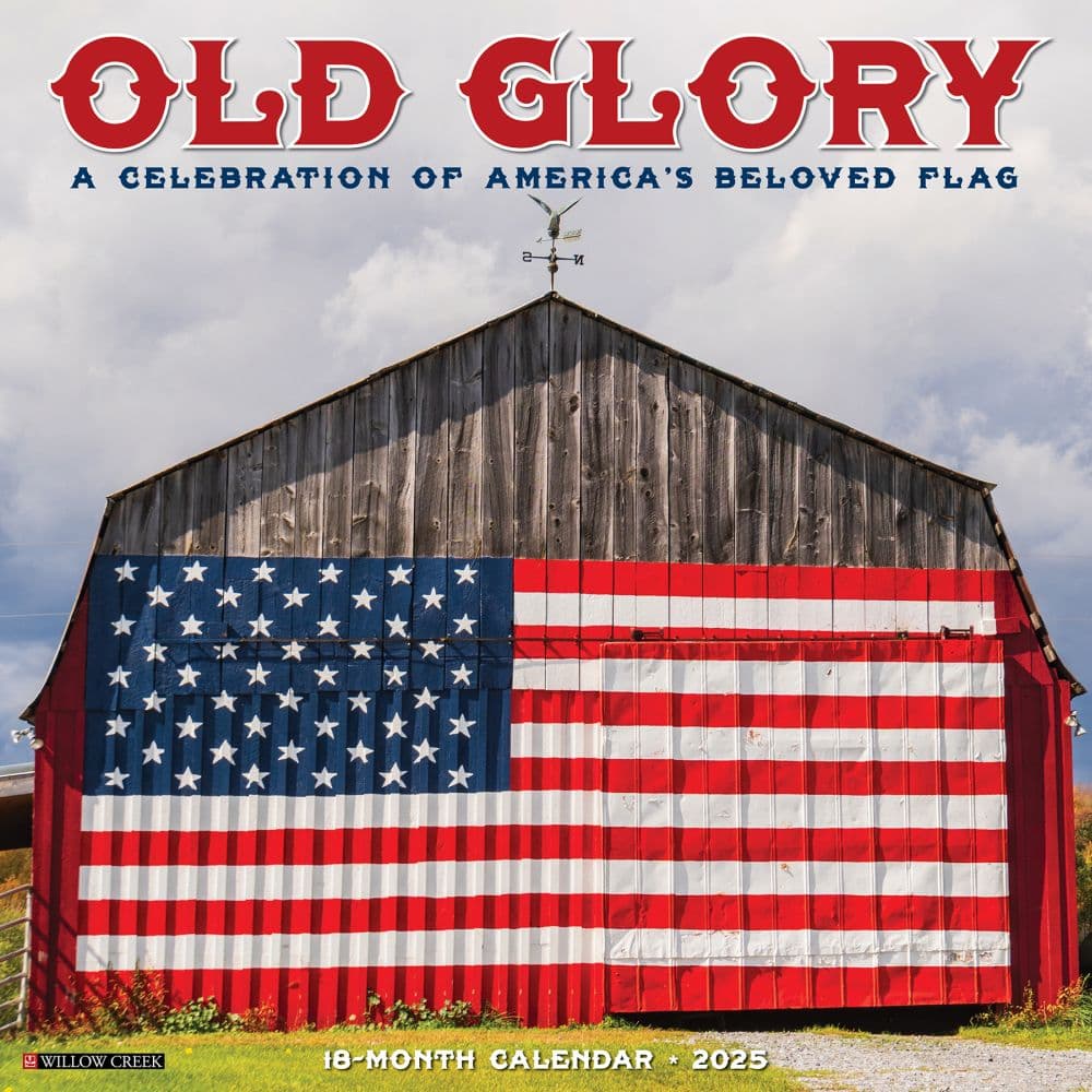 Old Glory 2025 Wall Calendar  Main Image