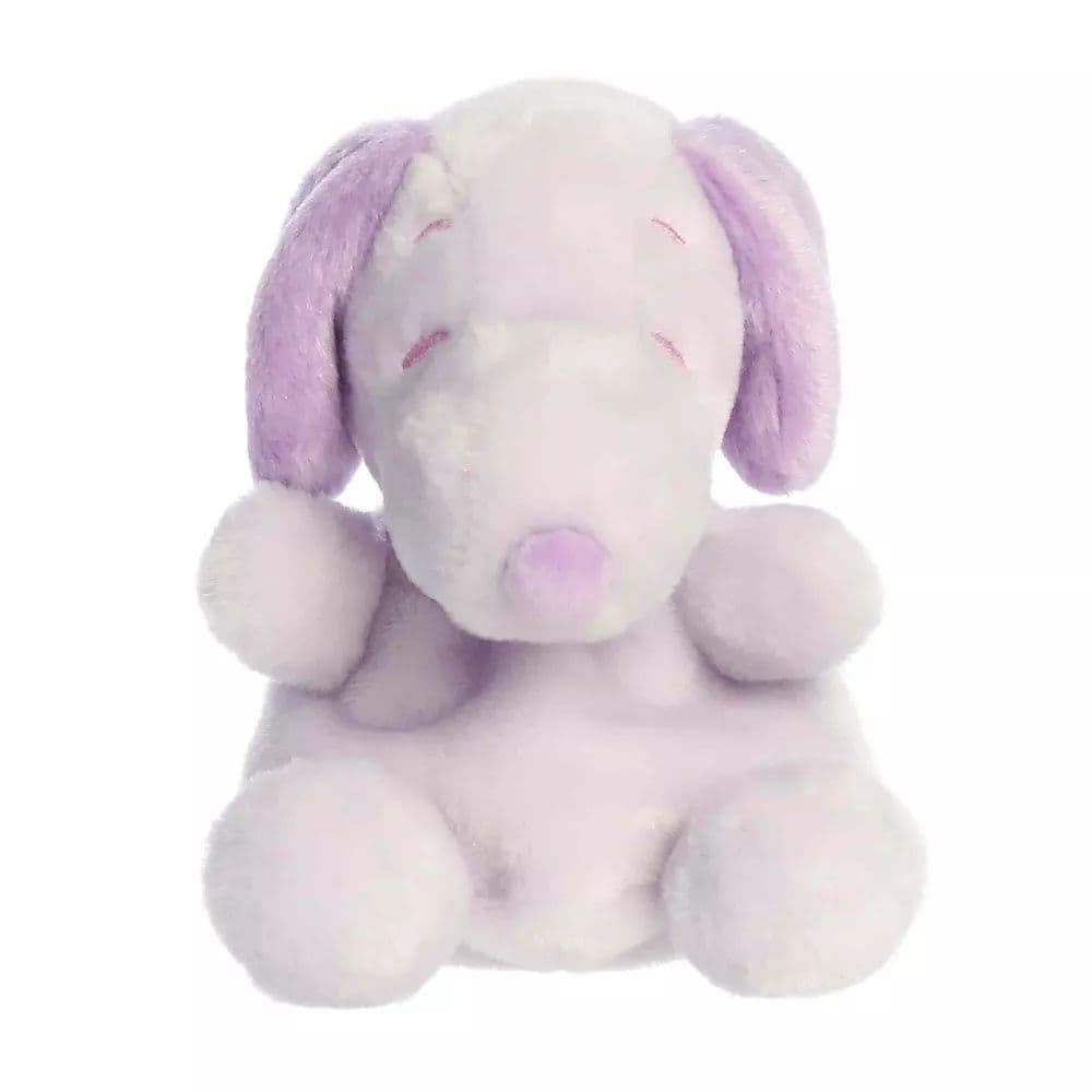 image Palm Pals Snoopy Color Collection Light Purple 5in Plush Main Product Image