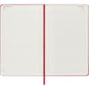 image Moleskine Large Red Daily Hard Cover 2025 Planner Fourth Alternate Image