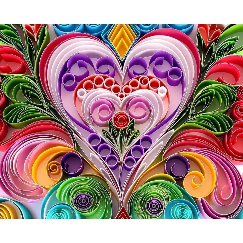 Paper Hearts 1000 Piece Puzzle First Alternate Image