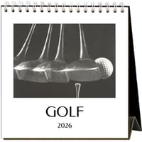 image Golf 2026 Easel Desk Calendar Main Product Image