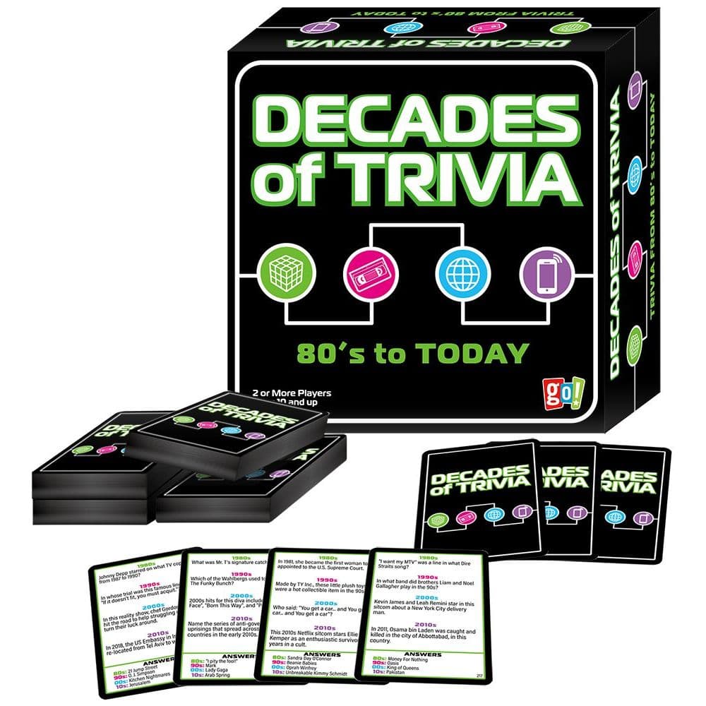 Decades of Trivia Game Second Alternate Image