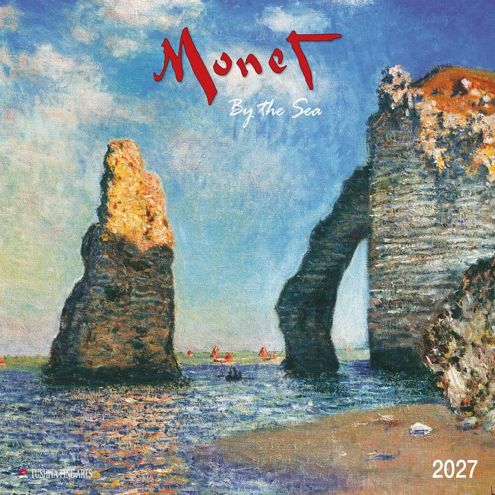 image Claude Monet By the Sea 2027 Wall Calendar Main Product Image