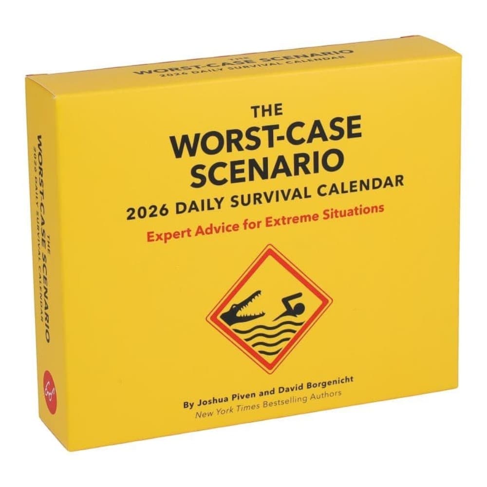 image Worst Case Scenario Survival 2026 Desk Calendar Main Product Image