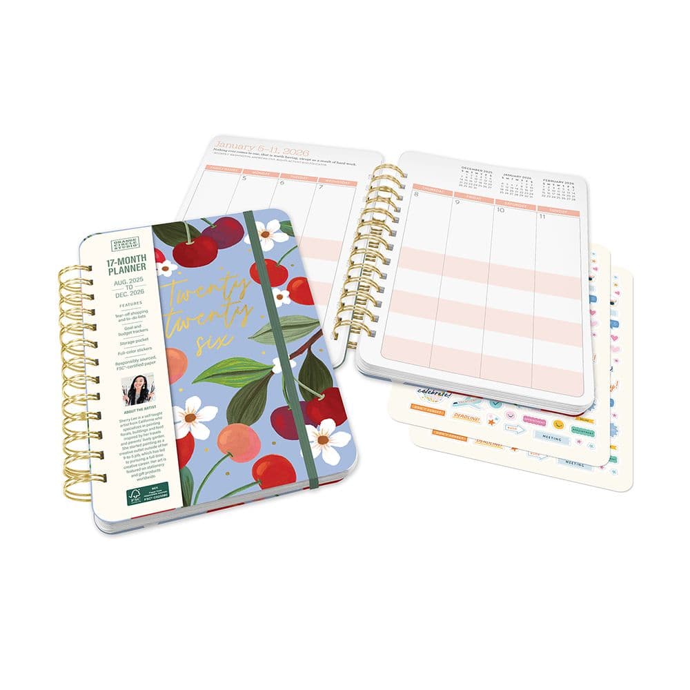 Fruit and Flora Do It All 2026 Planner Third  Alternate Image