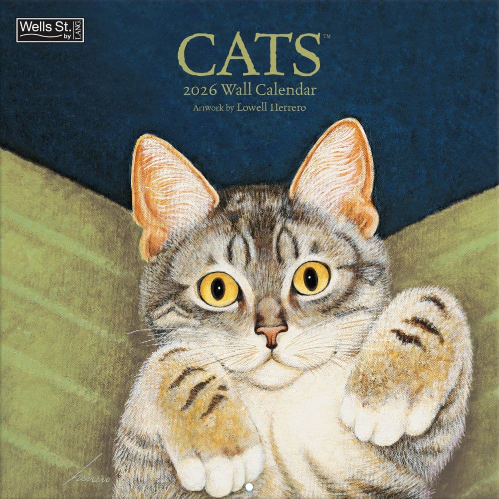 Cats 2026 Wall Calendar_Main Image