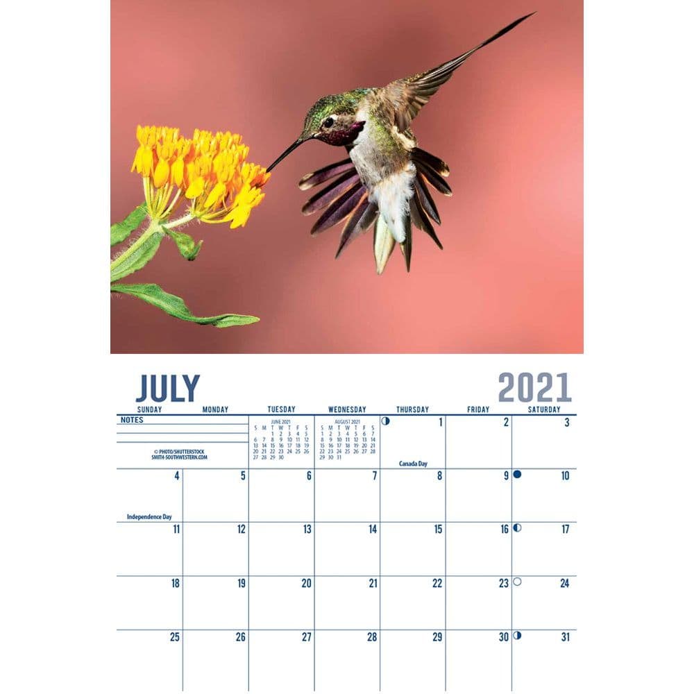 Hummingbird Wall Calendar