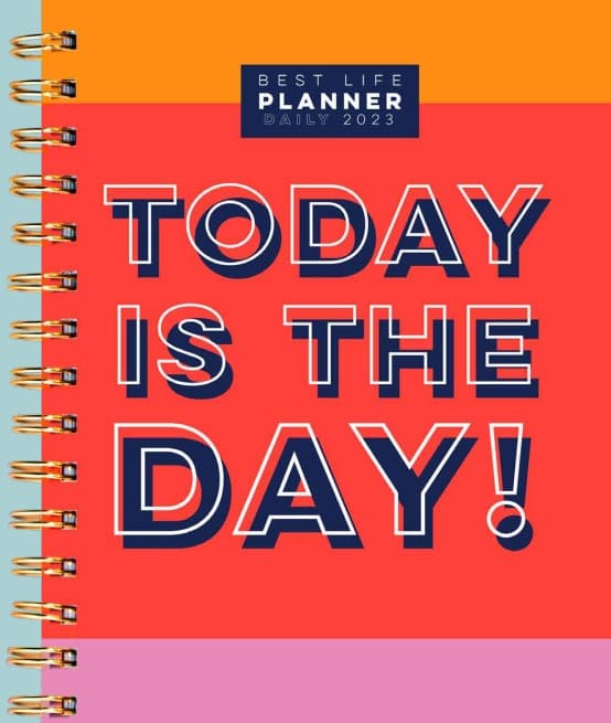 TF Publishing Today is the Day 2023 Daily Luxe Monthly Planner