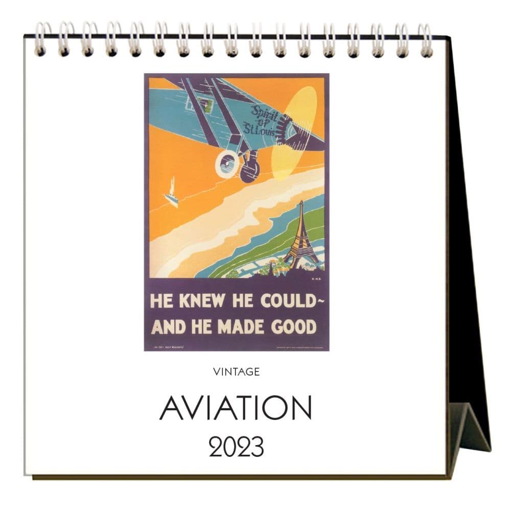 Aviation 2023 Easel Calendar - Calendars.com