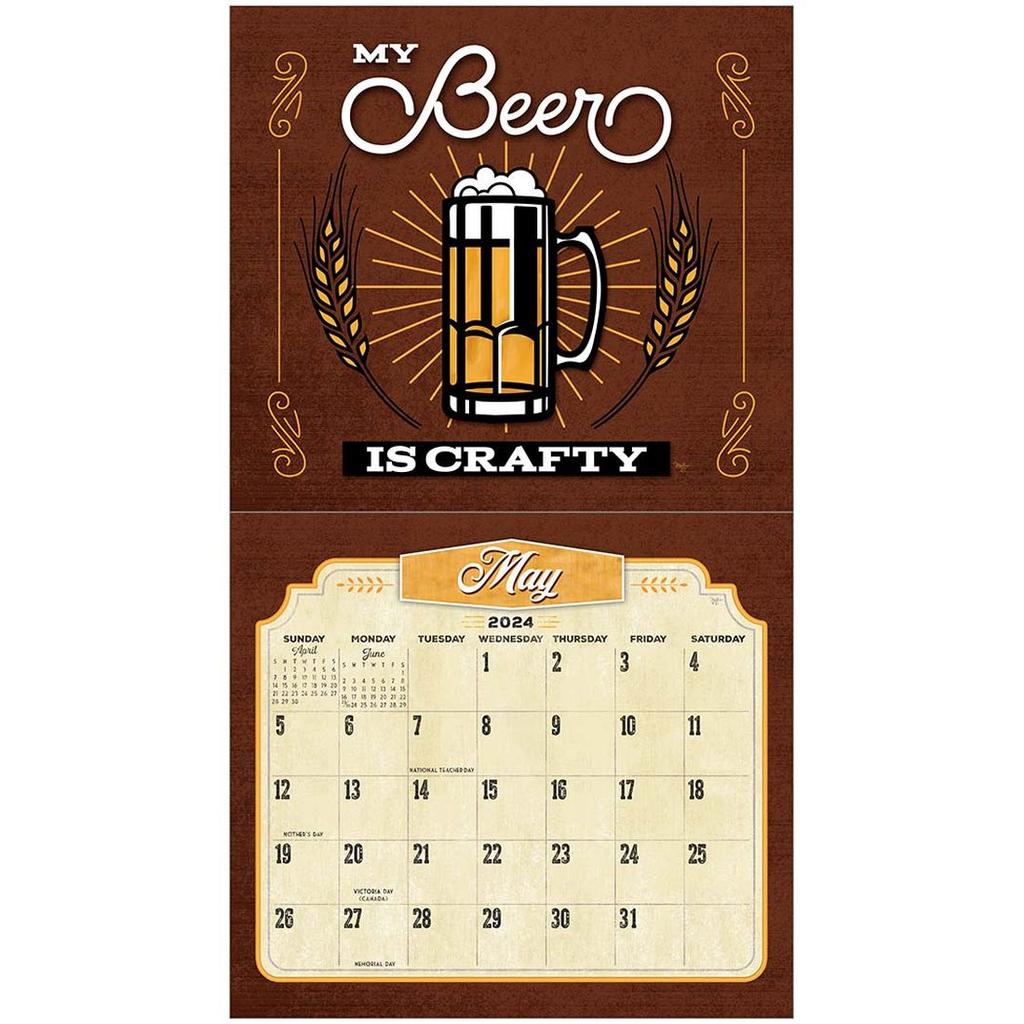 Craft Beer 2024 Wall Calendar Second Alternate Image width=&quot;1000&quot; height=&quot;1000&quot;