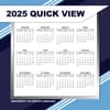 image COL UNC Tar Heels 2025 Desk Calendar