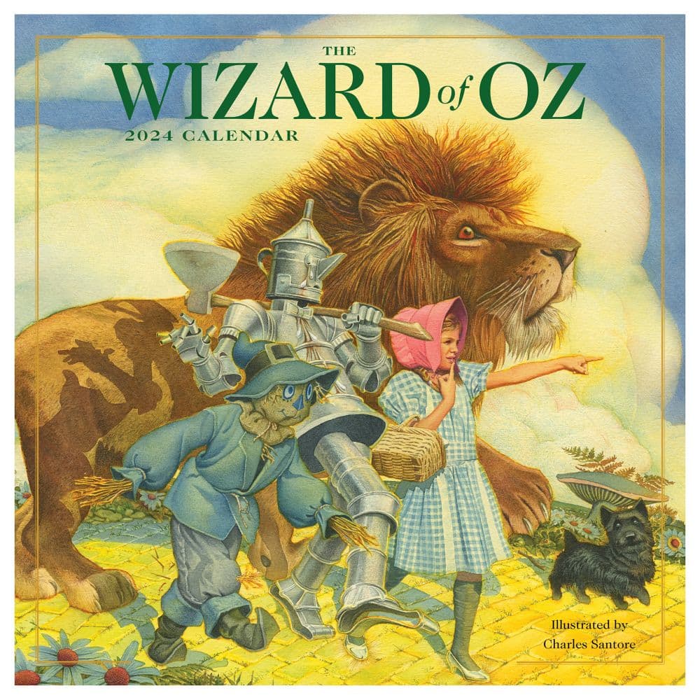 Wizard Of Oz 2024 Mini Wall Calendar Main Image
