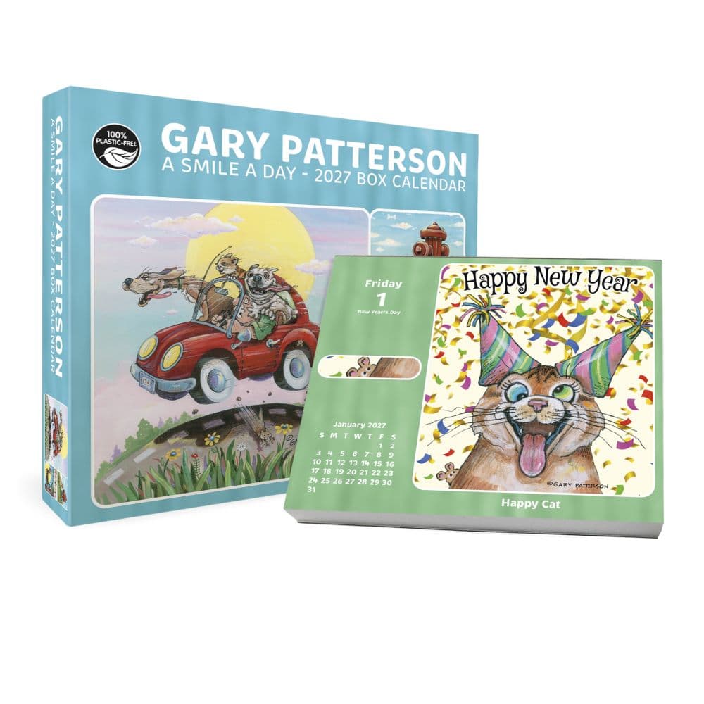 Gary Patterson A Smile a Day 2027 Desk Calendar Main Product Image