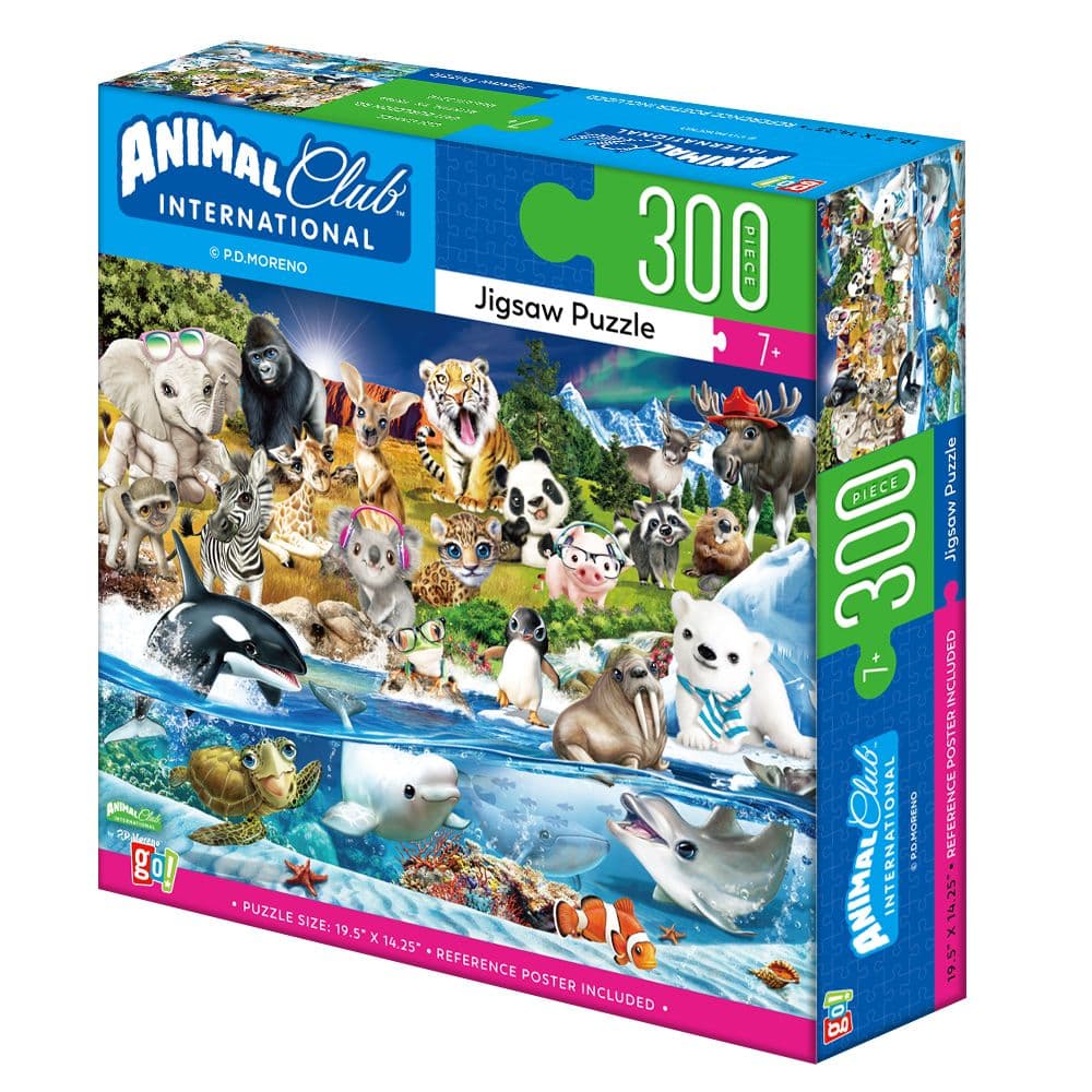 Animal Club 300 Piece Puzzle Second Alternate Image width=&quot;1000&quot; height=&quot;1000&quot;