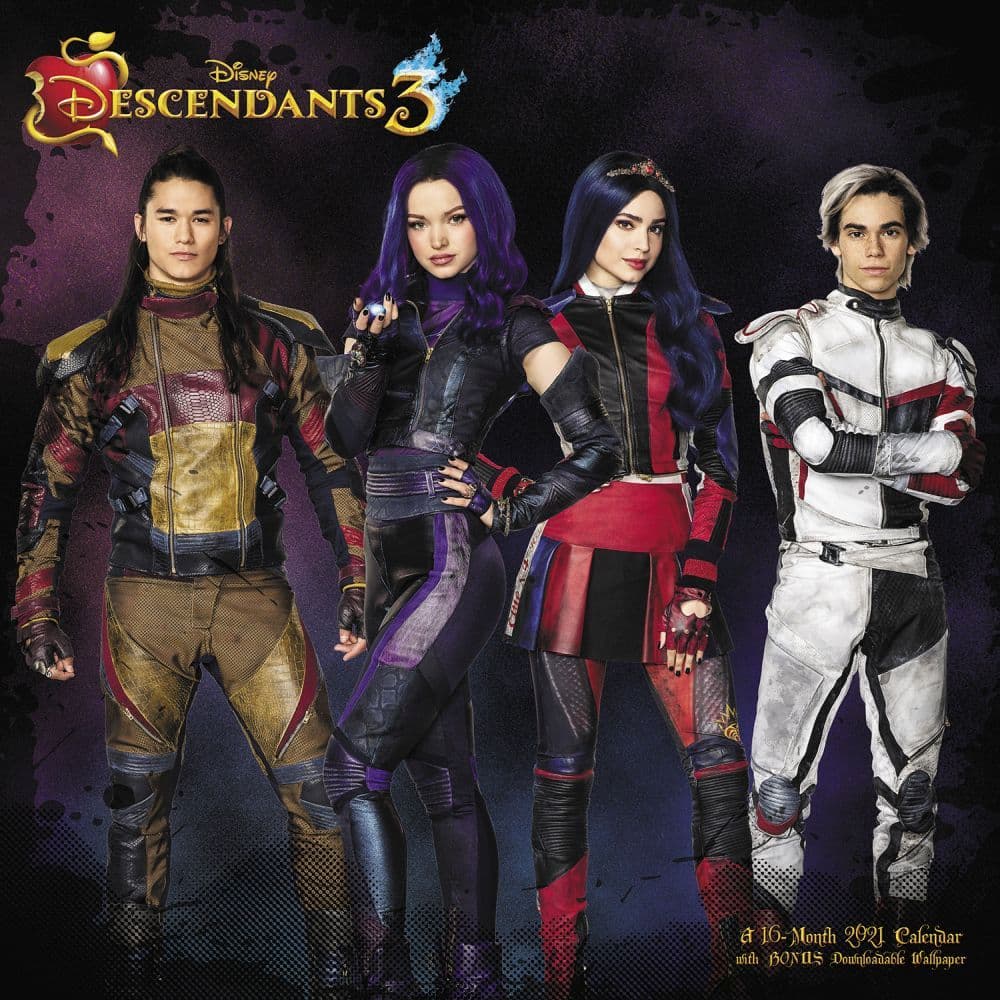 Descendants 3 Wall Calendar