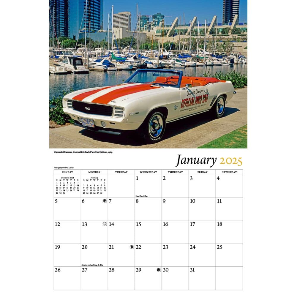 Classics Chevy 2025 Wall Calendar Second Alternate Image width=&quot;1000&quot; height=&quot;1000&quot;