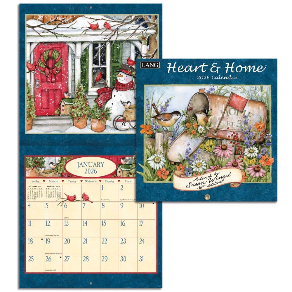 Heart and Home 2026 Mini Wall Calendar_ALT2