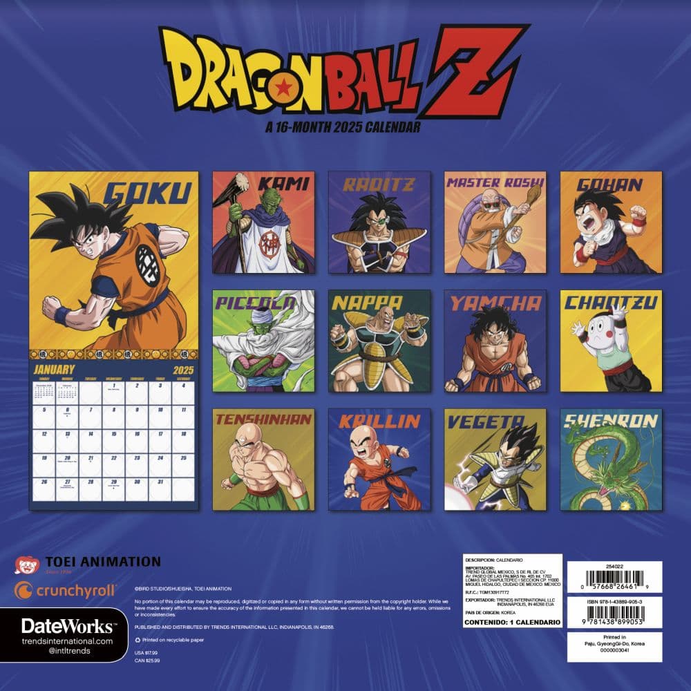 DragonBallZ 1991 カレンダー Dragon Ball vintage 80' 90' on X: 