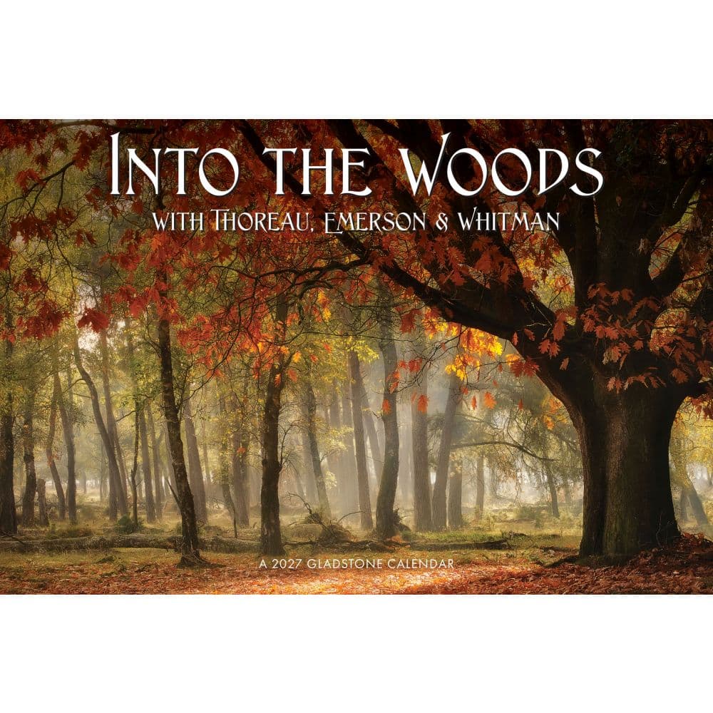image Into the Woods 2027 Deluxe Wall Calendar Main Image
