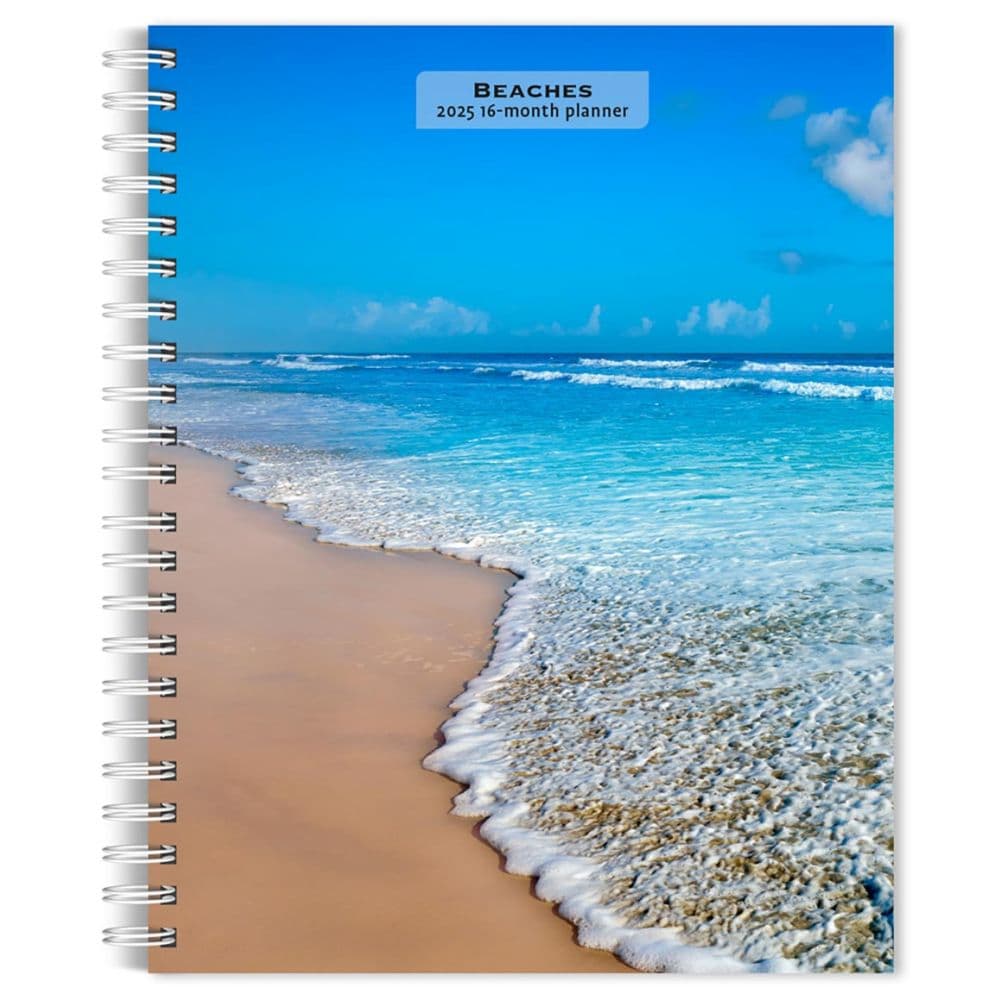Beaches 2025 Planner - Calendars.com