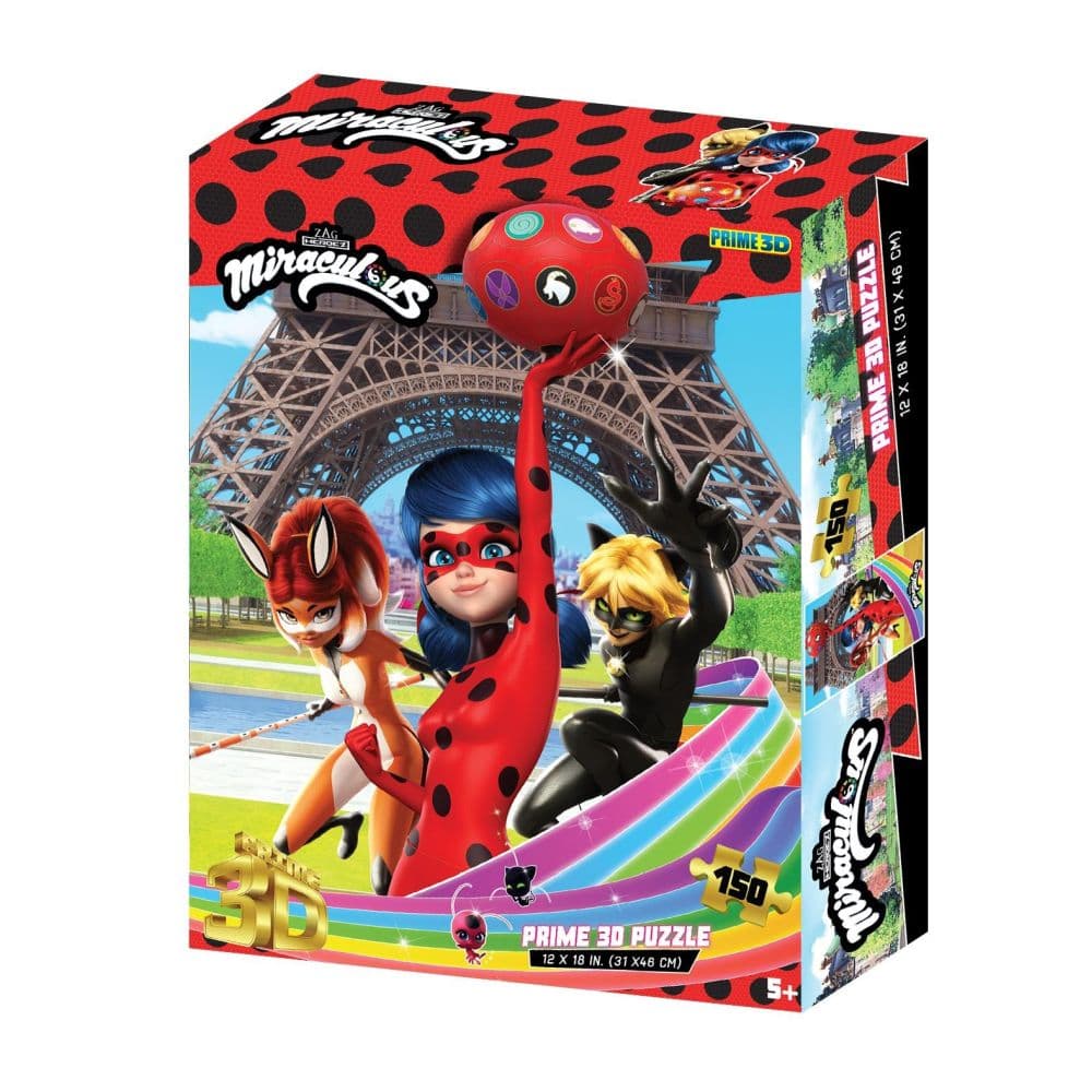 3 Pack Ladybug Puzzles Miraculous Ladybug] Jigsaw Puzzle 150 Marinette ...