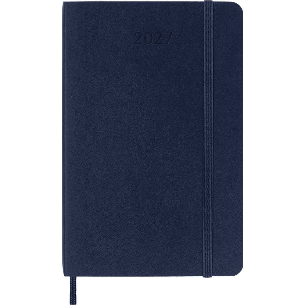 Moleskine Sapphire Blue Pocket Soft Cover 2027 Weekly Planner Second Alternate Image