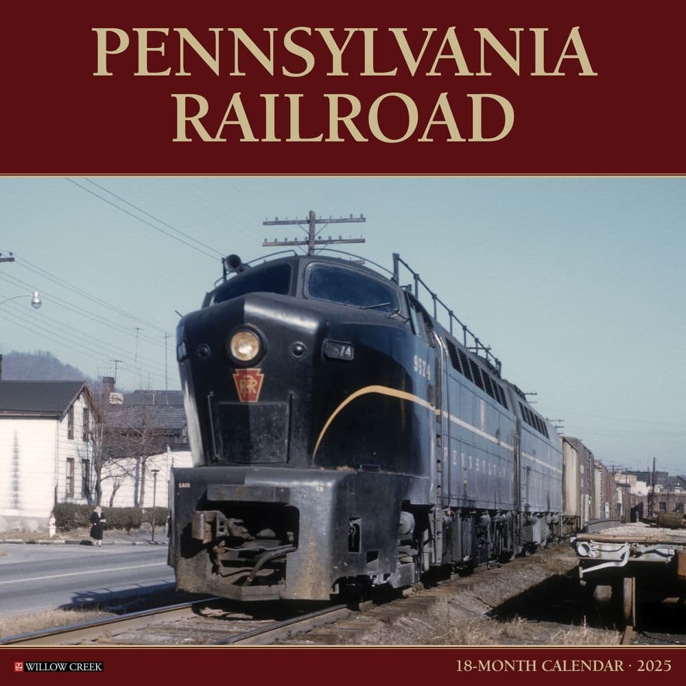 Pennsylvania Railroad 2025 Wall Calendar