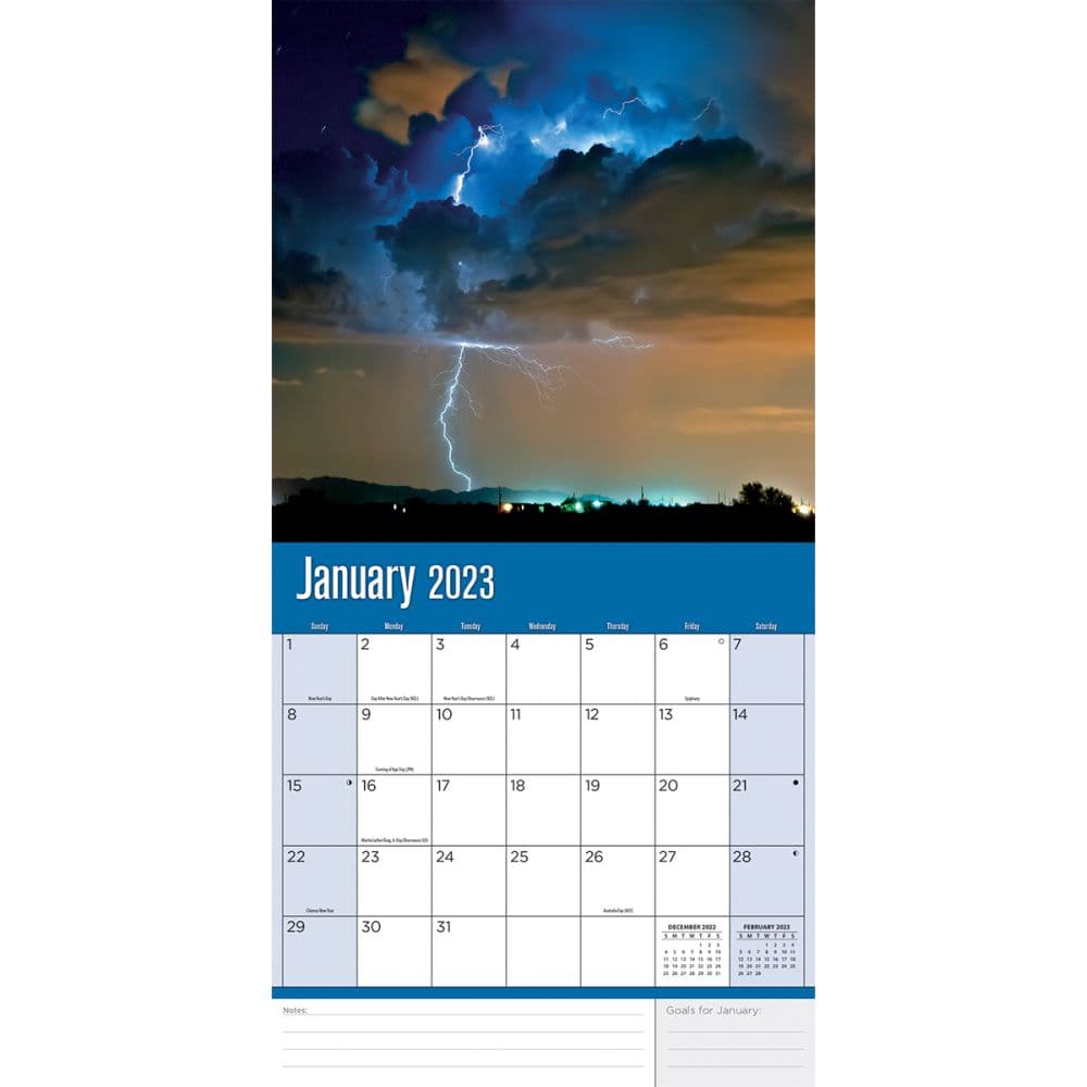 Wonderful Weather 2023 Wall Calendar - Calendars.com