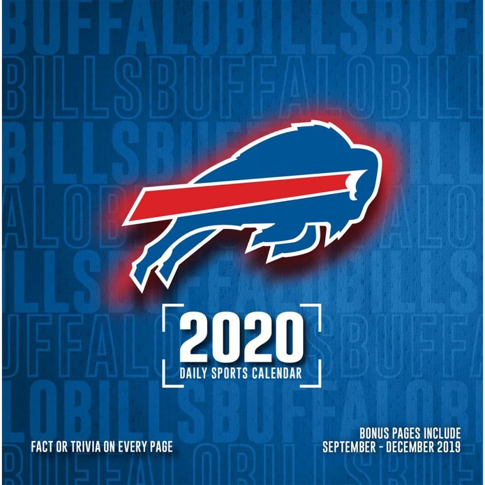 Buffalo Bills Desk Calendar
