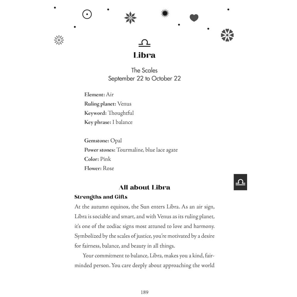 Sun Sign Book 2026 Planner Fourth Alternate Image
