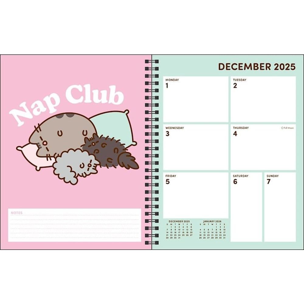 Pusheen 16 Month Weekly 2026 Planner Fourth Alternate Image
