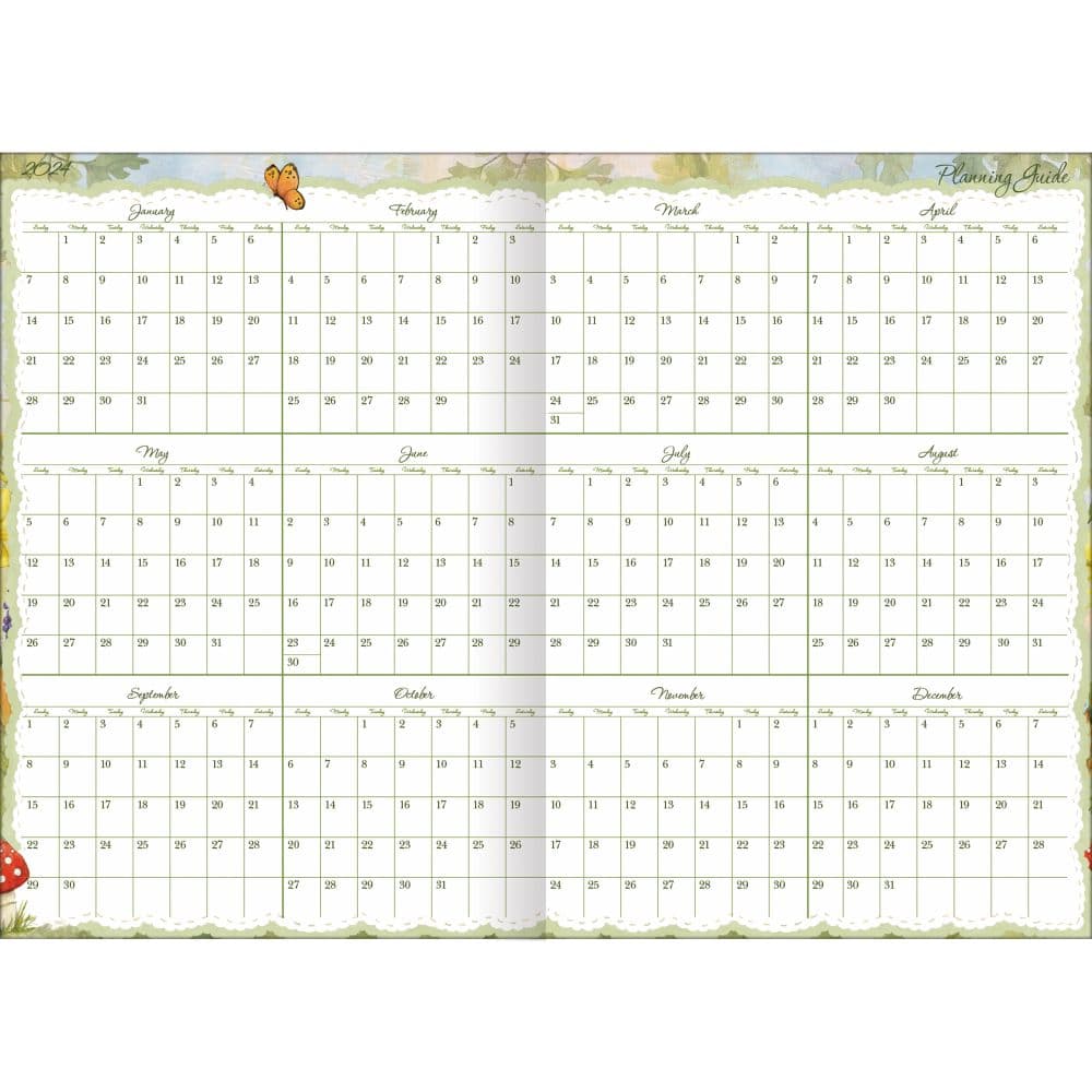 Gnome Sweet Gnome 2024 Pocket Planner