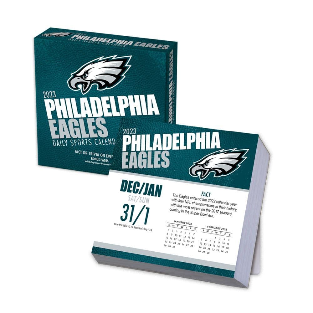 Philadelphia Eagles 2023 Desk Calendar