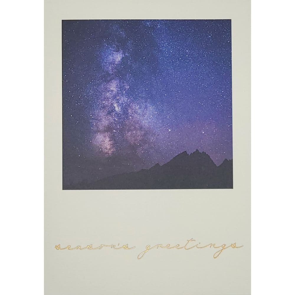 Starry Sky Christmas Card First Alternate Image