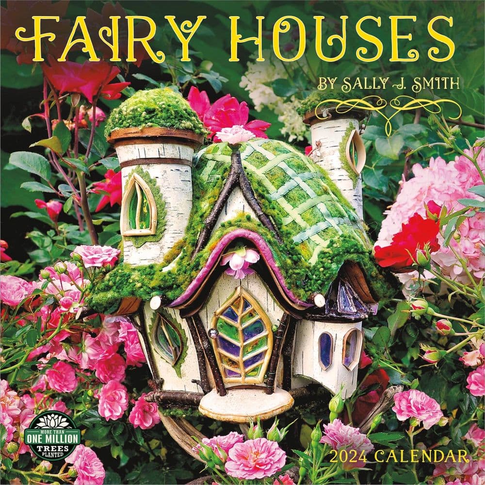 Faerie Houses 2024 Wall Calendar Main Product Image width=&quot;1000&quot; height=&quot;1000&quot;