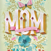 image Mom Feature Lettering Mother's Day Card