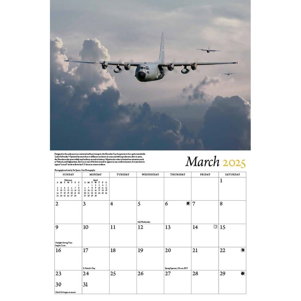 Warbirds Of Wwii 2025 Wall Calendar