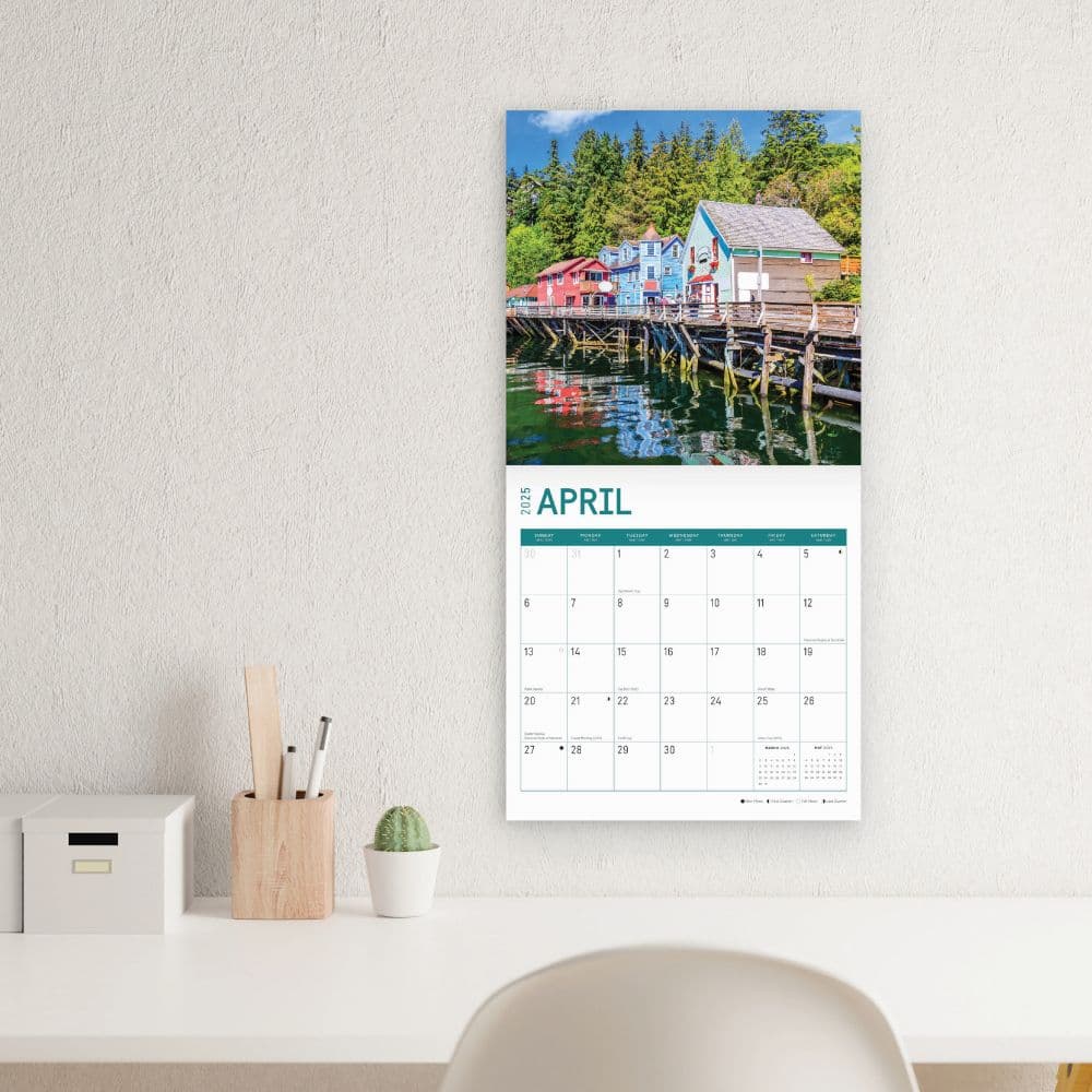 Alaska 2025 Wall Calendar Third Alternate Image width="1000" height="1000"