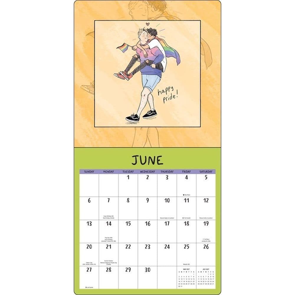 Heartstopper 2027 Wall Calendar Fourth Alternate Image