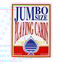 image Jumbo Size Playing Cards front of box