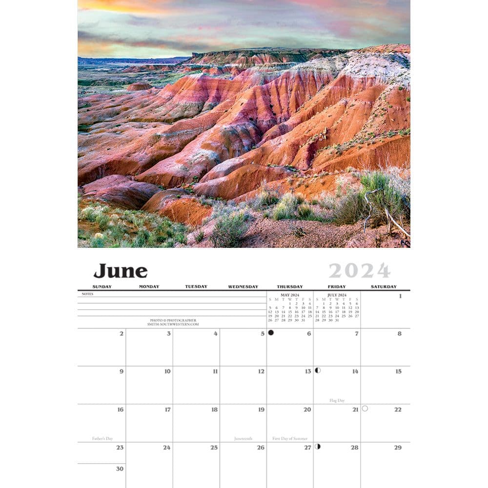 Northern Arizona 2024 Wall Calendar Second Alternate Image