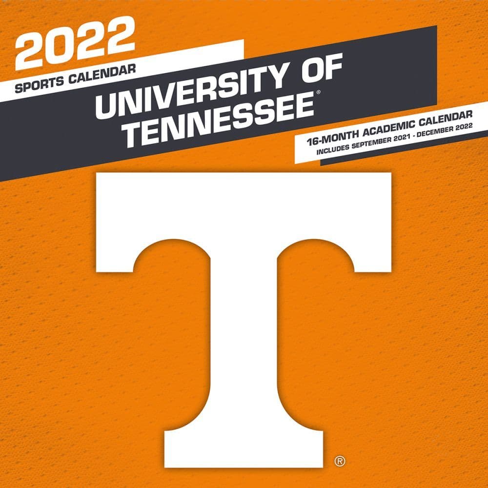 University Of Tennessee Academic Calendar 2023 Tennessee Volunteers 2022 Wall Calendar - Calendars.com