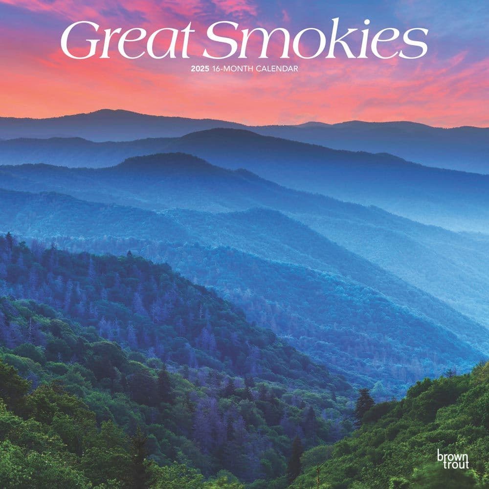 Great Smokies 2025 Wall Calendar
