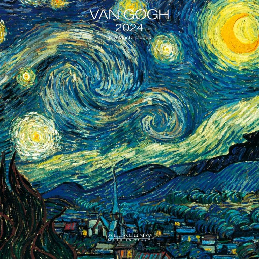 Van Gogh 2024 Wall Calendar