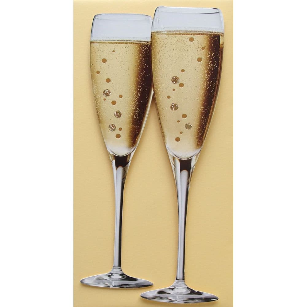 Photo Champagne Flutes Congratulations Card Fourth Alternate Image width=&quot;1000&quot; height=&quot;1000&quot;