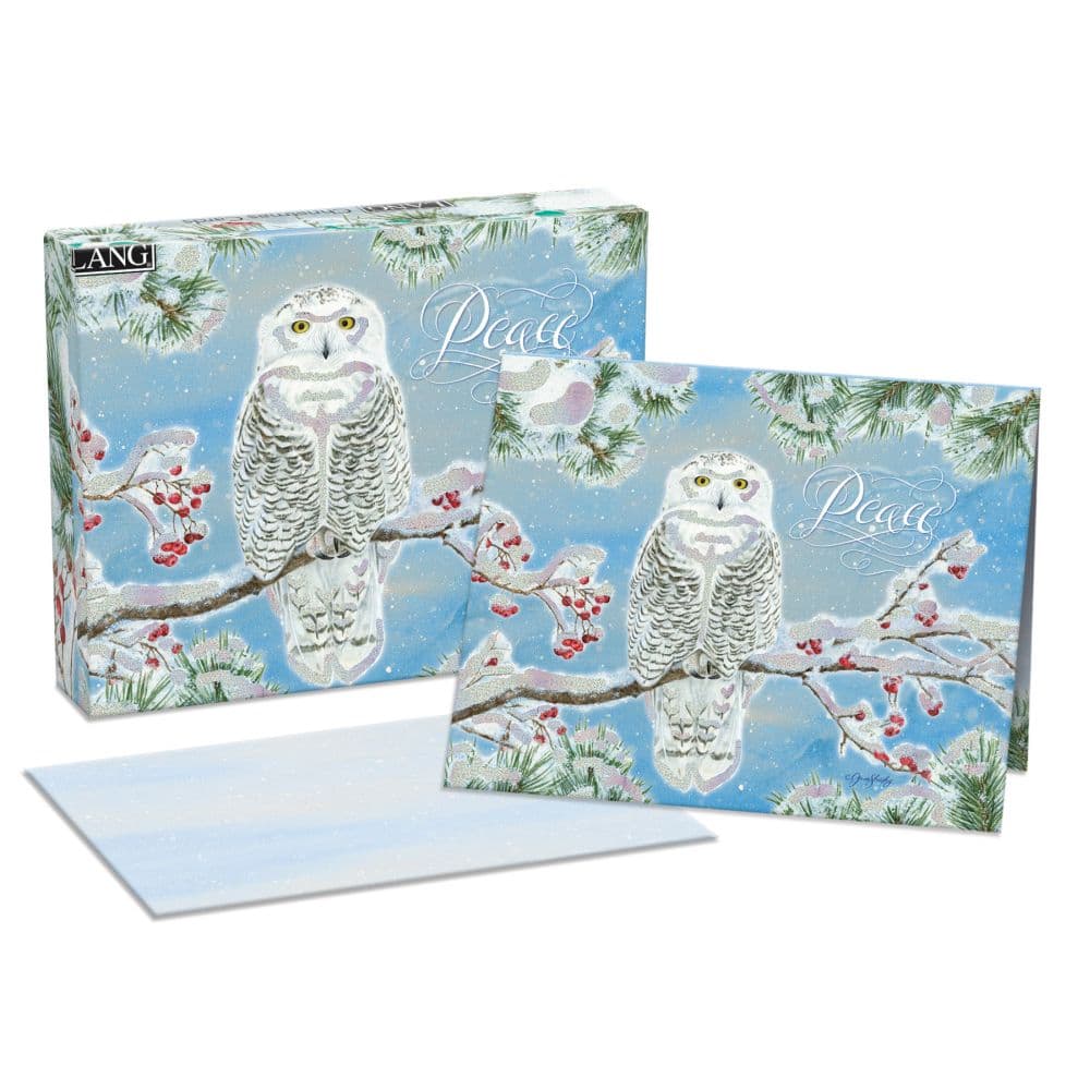 image Holiday Owl Heaven and Nature Sing Christmas Cards Main Product Image