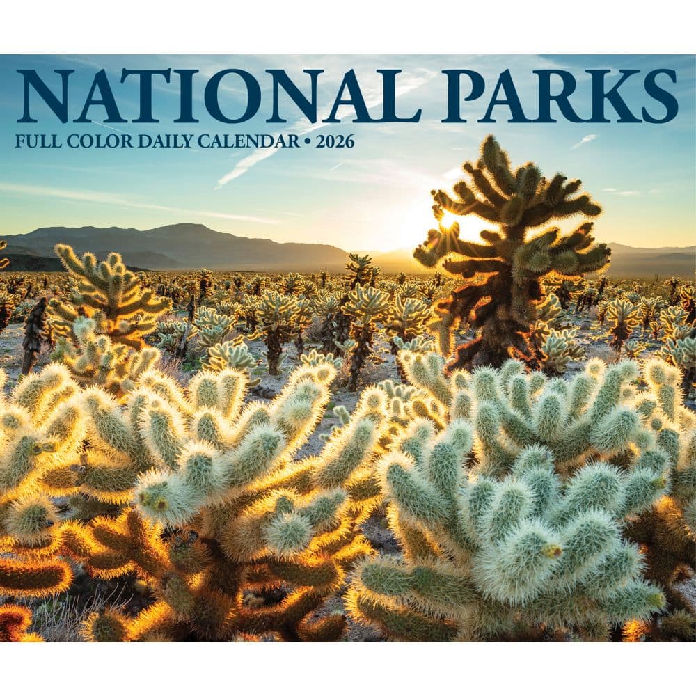 National Parks 2026 Desk Calendar Fourth Alternate Image